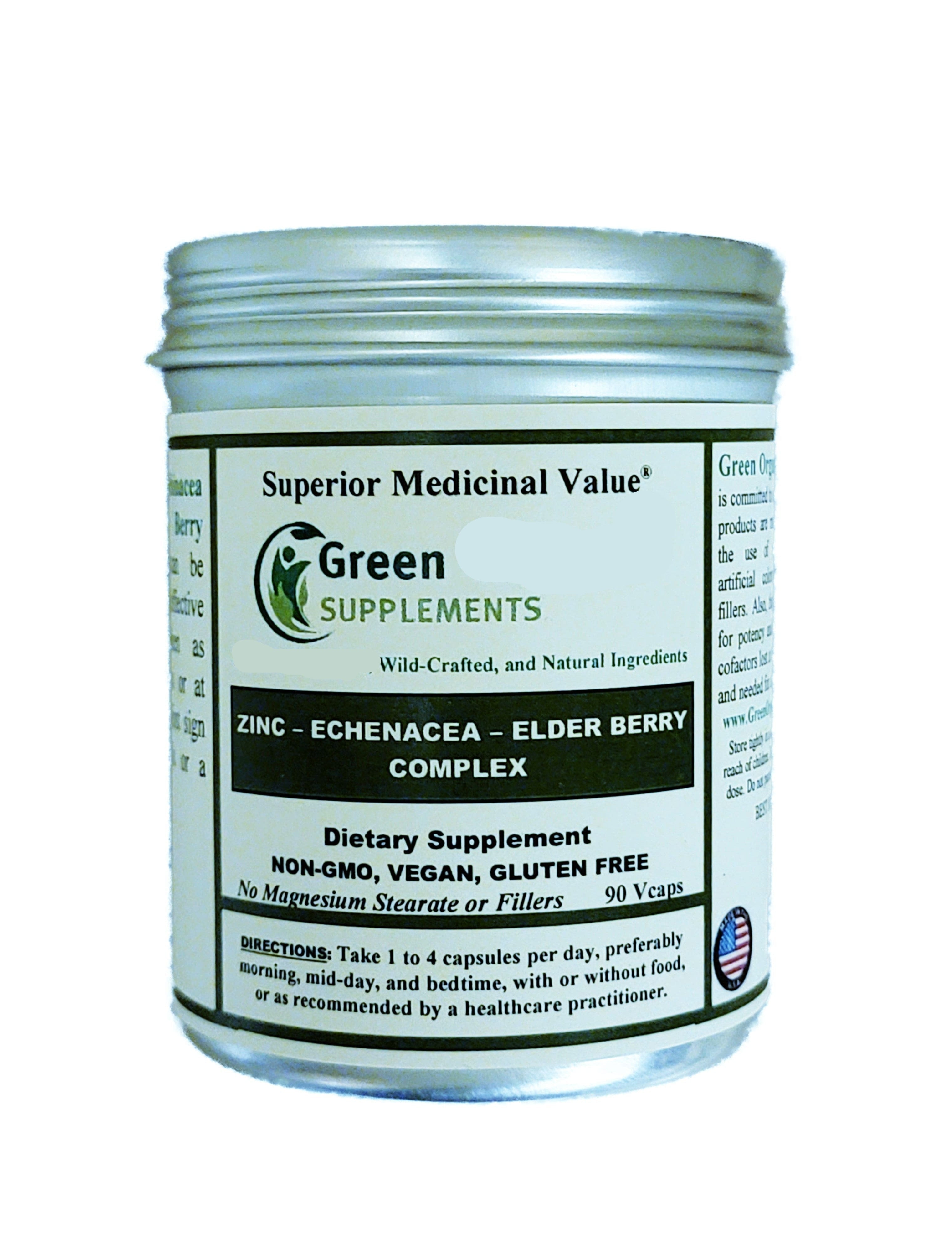 Zinc, Echinacea, Elder Berry, Immune System, Flu, Cold